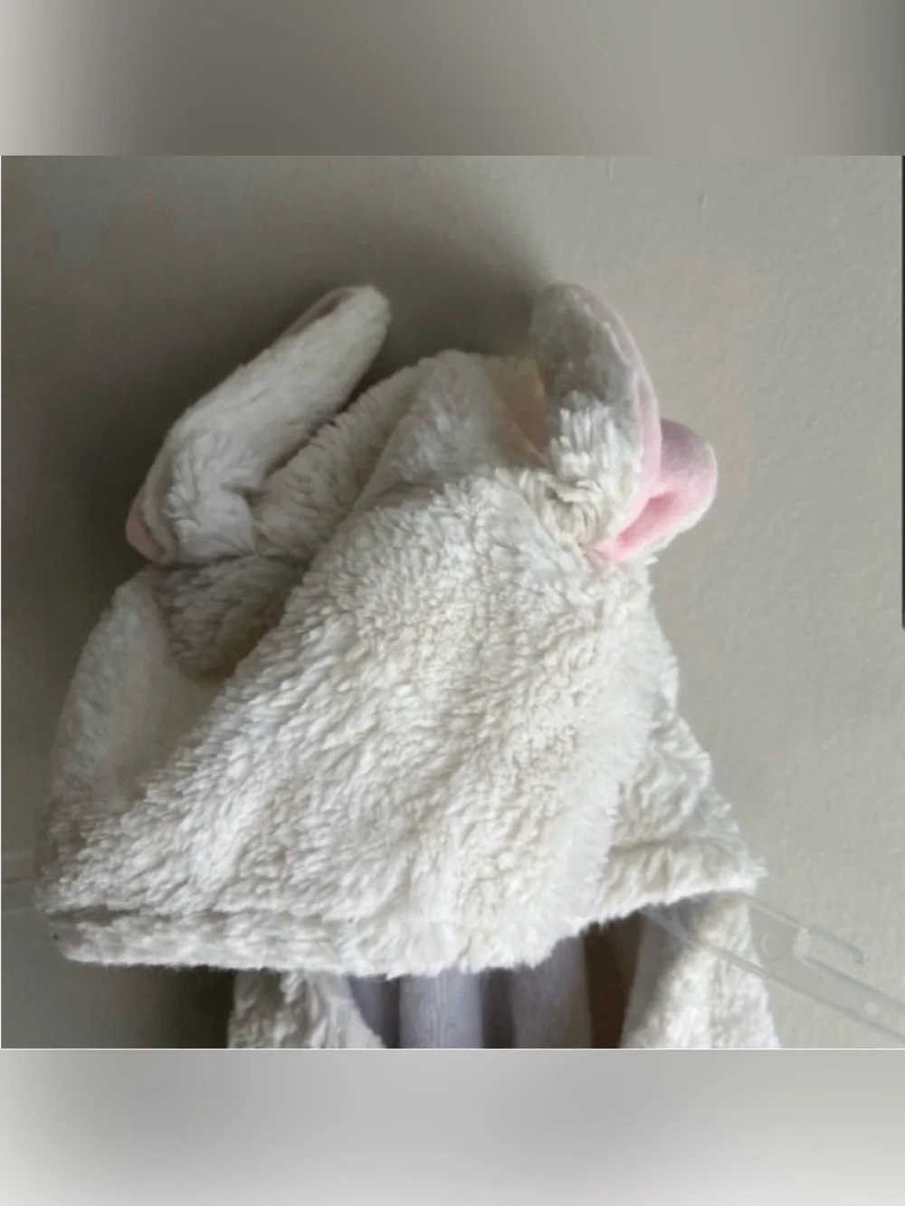 Pottery Barn Kids Toddler Bunny Hood Towel Wrap
